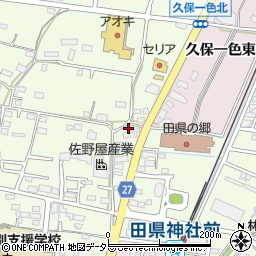 愛知県小牧市久保一色949周辺の地図