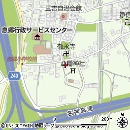 滋賀県米原市三吉670周辺の地図