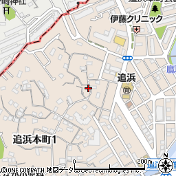 神奈川県横須賀市追浜本町周辺の地図