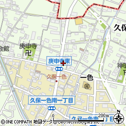 愛知県小牧市久保一色2842周辺の地図