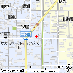 愛知県一宮市小信中島萱場43周辺の地図