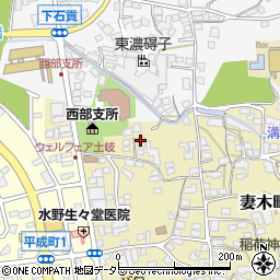 岐阜県土岐市妻木町1723周辺の地図