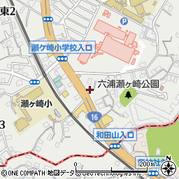 Ｍ・ステージ六浦周辺の地図