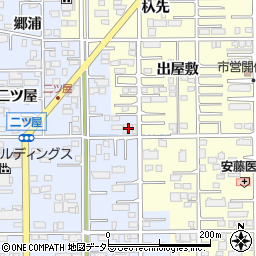 愛知県一宮市小信中島萱場80周辺の地図