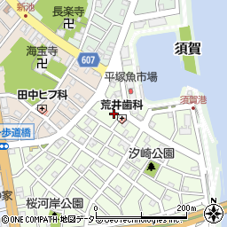 早川理容館周辺の地図