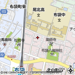 愛知県江南市北山町西78周辺の地図