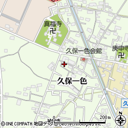 愛知県小牧市久保一色3195周辺の地図