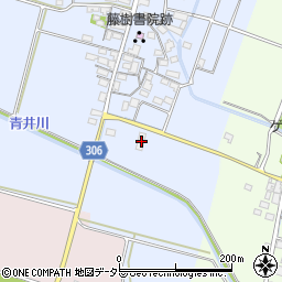 滋賀県高島市安曇川町上小川438周辺の地図