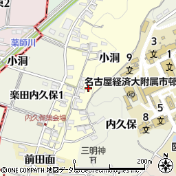愛知県犬山市小洞224-2周辺の地図
