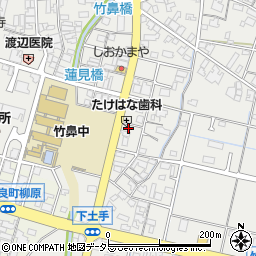 岐阜県羽島市竹鼻町狐穴1639-1周辺の地図
