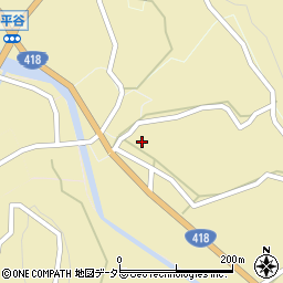 長野県下伊那郡平谷村895周辺の地図