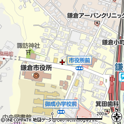 鎌倉 ゆりあぺむぺる周辺の地図