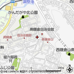 神奈川県鎌倉市津1040-18周辺の地図