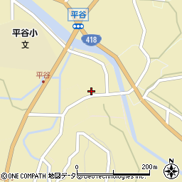 長野県下伊那郡平谷村1046周辺の地図