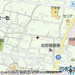 愛知県小牧市久保一色1248-7周辺の地図