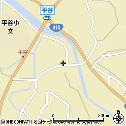 長野県下伊那郡平谷村1051周辺の地図