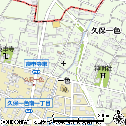 愛知県小牧市久保一色2863周辺の地図