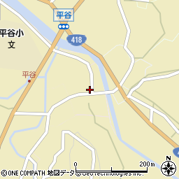 長野県下伊那郡平谷村1053周辺の地図