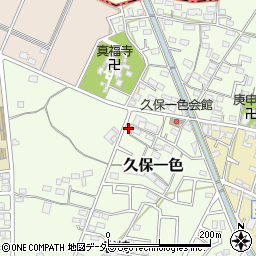 愛知県小牧市久保一色3236-7周辺の地図