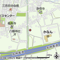 滋賀県米原市三吉98周辺の地図