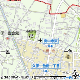 愛知県小牧市久保一色2826周辺の地図