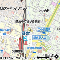 エクスプレス鎌倉店周辺の地図