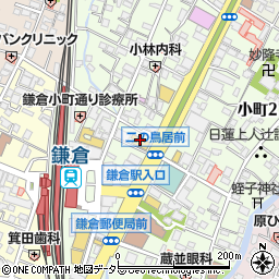 もとまちユニオン鎌倉店周辺の地図