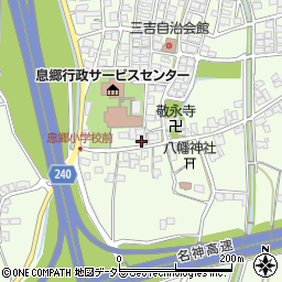 滋賀県米原市三吉551周辺の地図