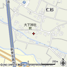 静岡県御殿場市仁杉172周辺の地図