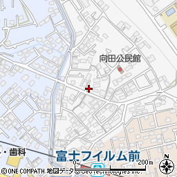 神奈川県南足柄市向田368周辺の地図