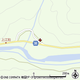 京都府南丹市美山町江和揚ケ谷所周辺の地図