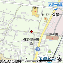 愛知県小牧市久保一色1262周辺の地図