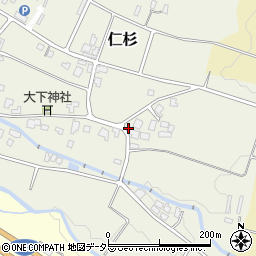 静岡県御殿場市仁杉184周辺の地図