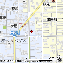 愛知県一宮市小信中島萱場58周辺の地図