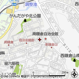 神奈川県鎌倉市津1040-17周辺の地図