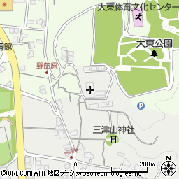 雲南市大東ふれあいセンター体育施設周辺の地図