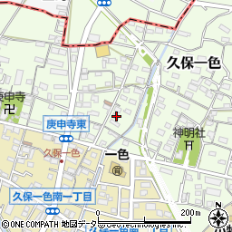 愛知県小牧市久保一色2869周辺の地図