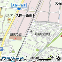 愛知県小牧市久保一色890-9周辺の地図