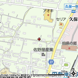 愛知県小牧市久保一色1303周辺の地図