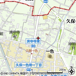 愛知県小牧市久保一色2876周辺の地図