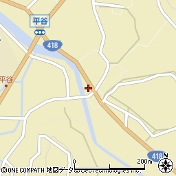長野県下伊那郡平谷村983周辺の地図
