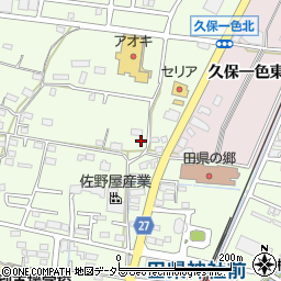 愛知県小牧市久保一色1263周辺の地図