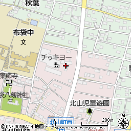 愛知県江南市北山町西180周辺の地図