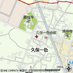 愛知県小牧市久保一色3202周辺の地図