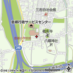 滋賀県米原市三吉553周辺の地図