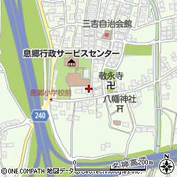 滋賀県米原市三吉550周辺の地図