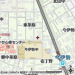 愛知県一宮市今伊勢町宮後東茶原42-7周辺の地図