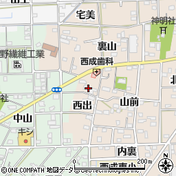 愛知県一宮市春明西出42周辺の地図