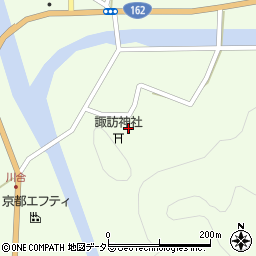 諏訪神社周辺の地図