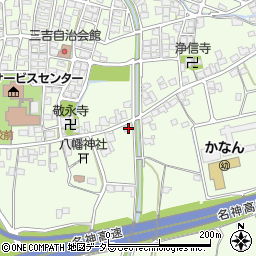 滋賀県米原市三吉505周辺の地図